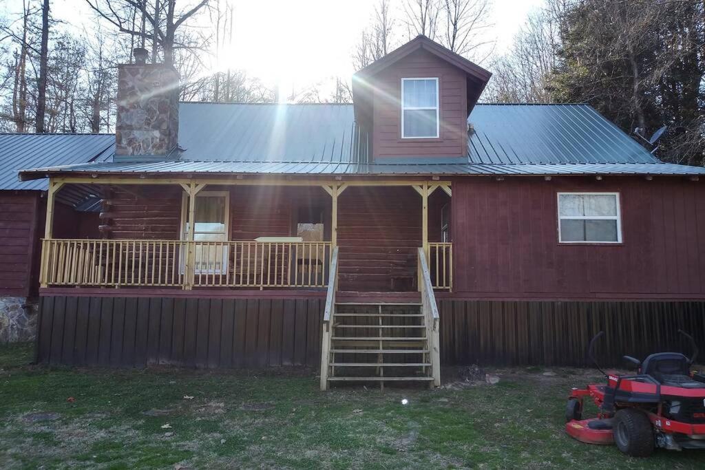 Hoot Nanny'S Rustic Cabin On Mossy Creek Villa Cleveland Exterior photo